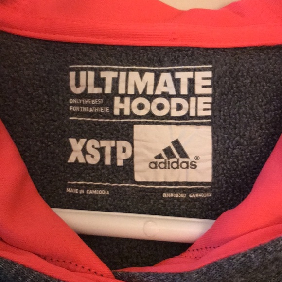 Adidas hoodie XS TP / XXS - Picture 3 of 5